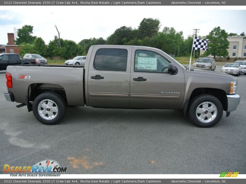 2013 Chevrolet Silverado 1500 LT Crew Cab 4x4 Mocha Steel Metallic / Light Cashmere/Dark Cashmere Photo #6