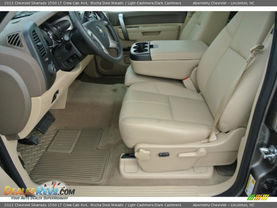 2013 Chevrolet Silverado 1500 LT Crew Cab 4x4 Mocha Steel Metallic / Light Cashmere/Dark Cashmere Photo #8