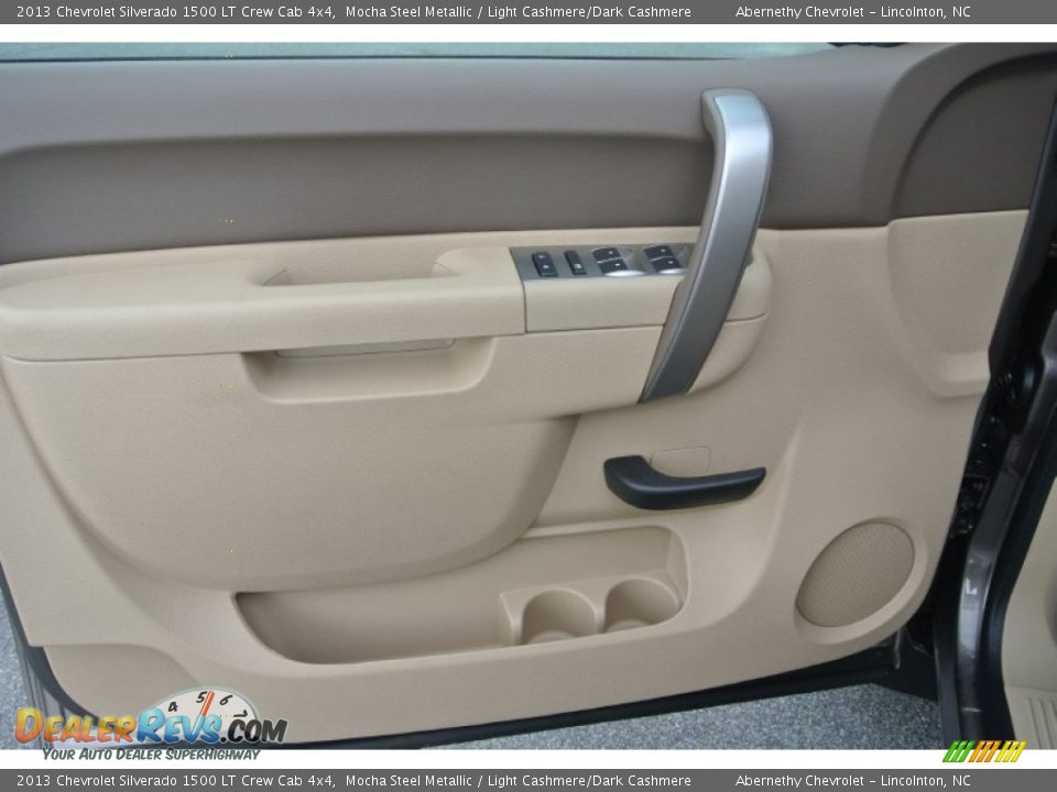 2013 Chevrolet Silverado 1500 LT Crew Cab 4x4 Mocha Steel Metallic / Light Cashmere/Dark Cashmere Photo #9