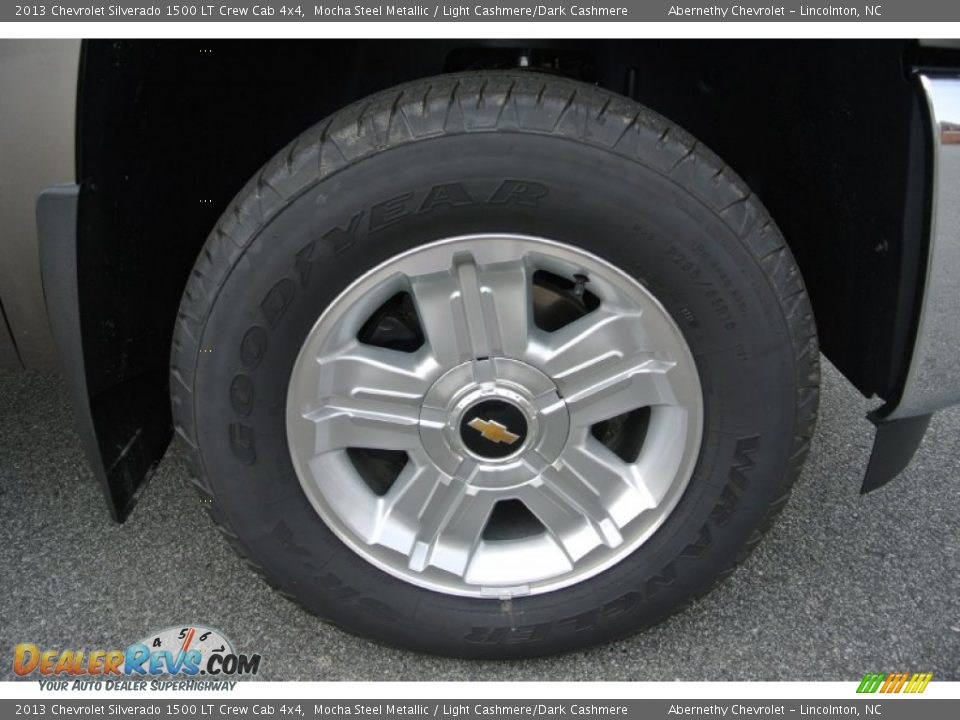 2013 Chevrolet Silverado 1500 LT Crew Cab 4x4 Mocha Steel Metallic / Light Cashmere/Dark Cashmere Photo #19