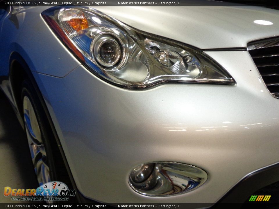 2011 Infiniti EX 35 Journey AWD Liquid Platinum / Graphite Photo #5