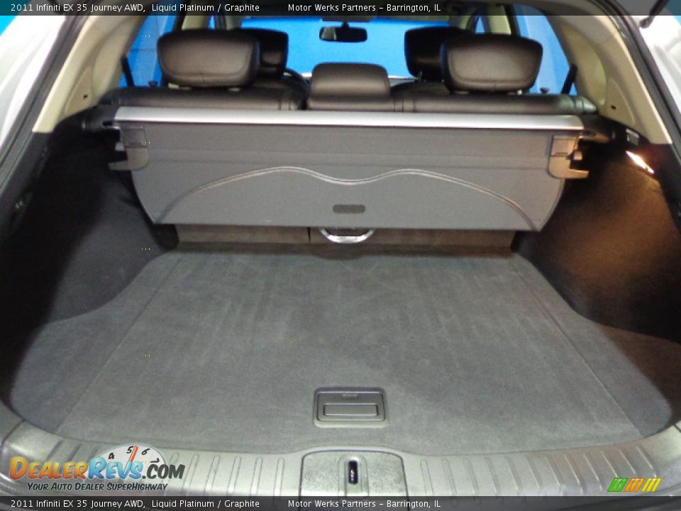 2011 Infiniti EX 35 Journey AWD Liquid Platinum / Graphite Photo #13