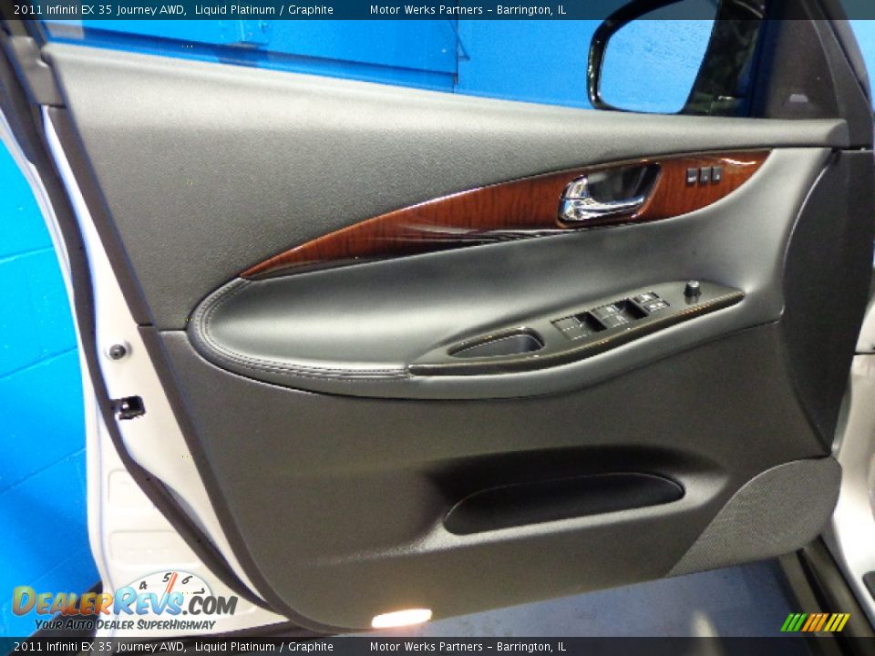 2011 Infiniti EX 35 Journey AWD Liquid Platinum / Graphite Photo #21