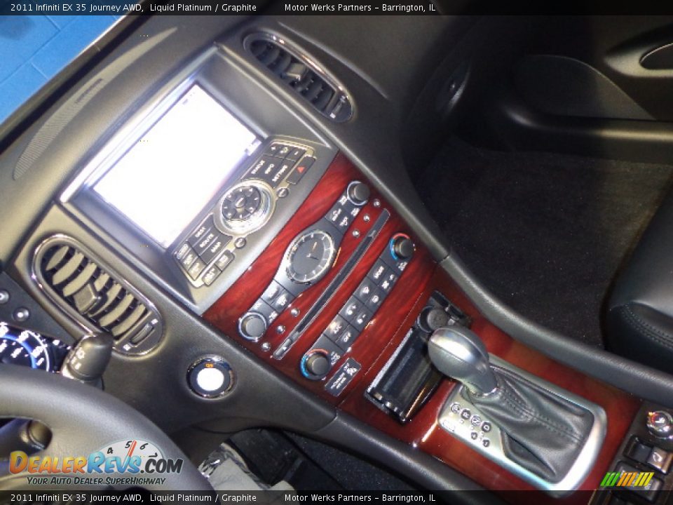 2011 Infiniti EX 35 Journey AWD Liquid Platinum / Graphite Photo #25