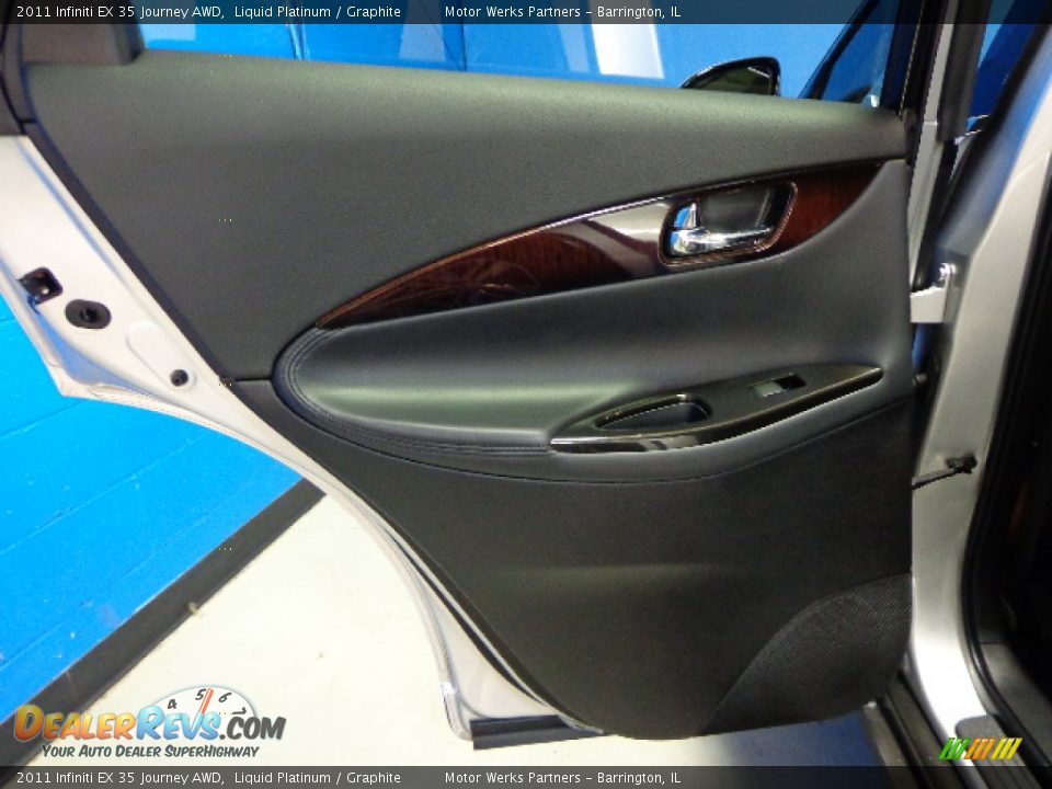 2011 Infiniti EX 35 Journey AWD Liquid Platinum / Graphite Photo #29
