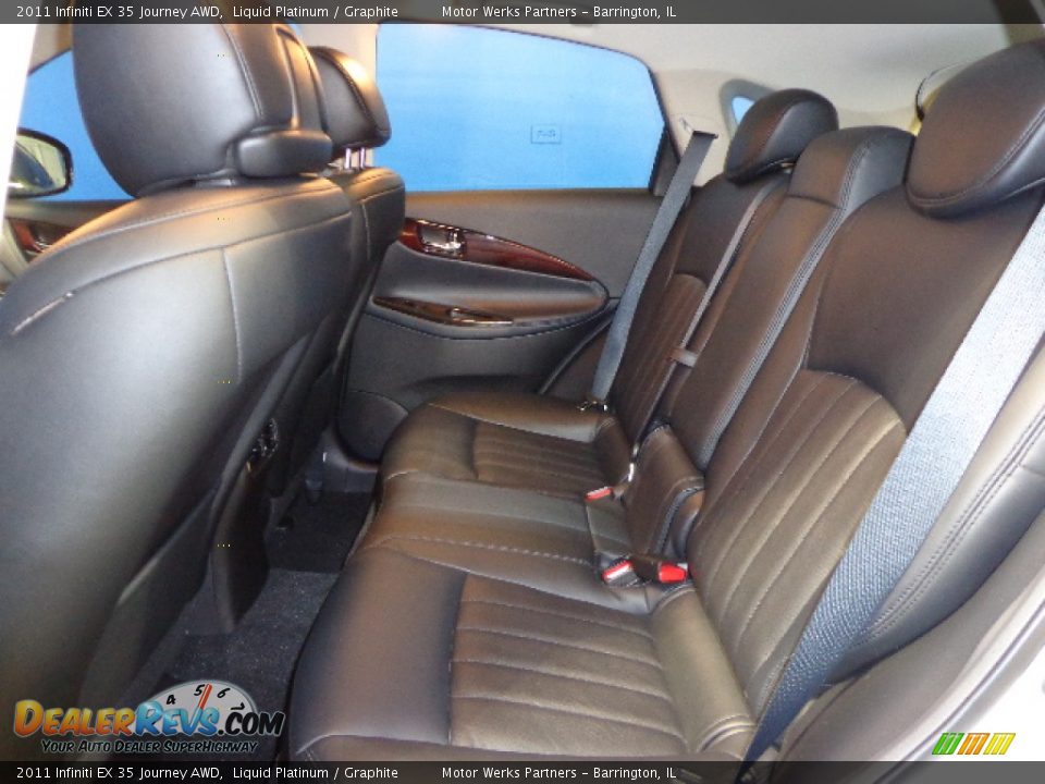 2011 Infiniti EX 35 Journey AWD Liquid Platinum / Graphite Photo #30
