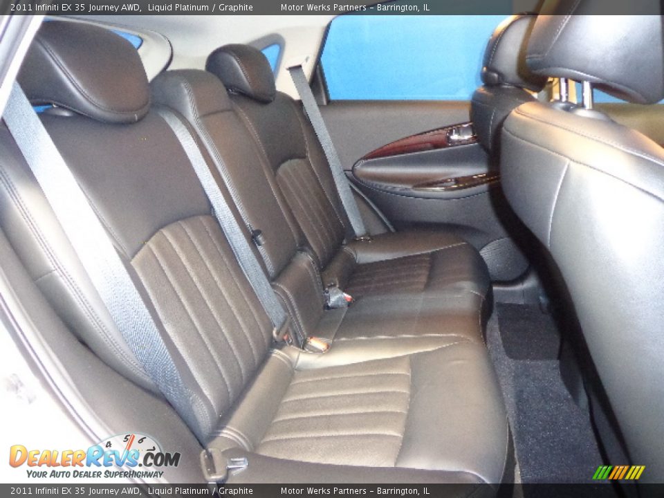 2011 Infiniti EX 35 Journey AWD Liquid Platinum / Graphite Photo #33
