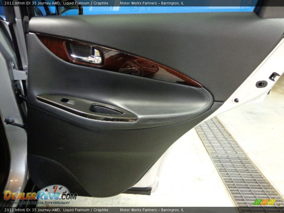 2011 Infiniti EX 35 Journey AWD Liquid Platinum / Graphite Photo #34