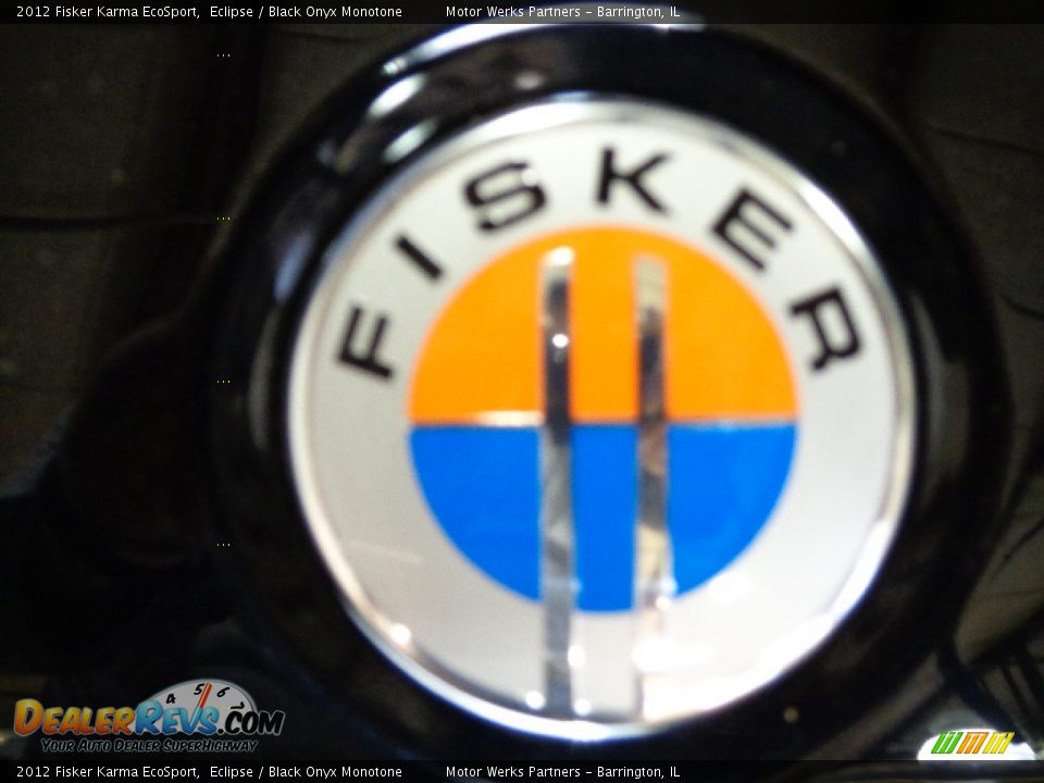 2012 Fisker Karma EcoSport Eclipse / Black Onyx Monotone Photo #4