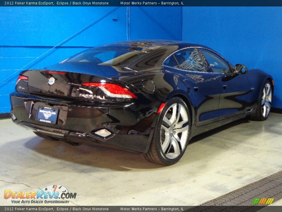 2012 Fisker Karma EcoSport Eclipse / Black Onyx Monotone Photo #9