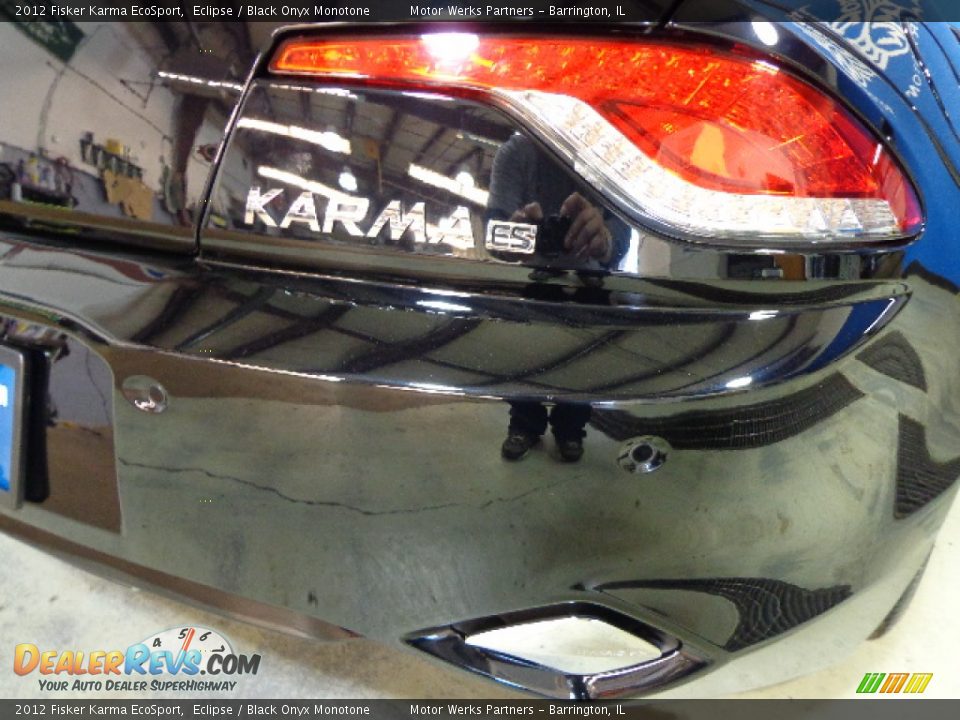 2012 Fisker Karma EcoSport Eclipse / Black Onyx Monotone Photo #11