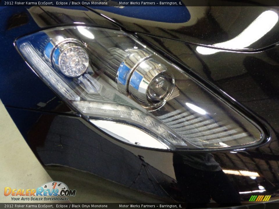 2012 Fisker Karma EcoSport Eclipse / Black Onyx Monotone Photo #12