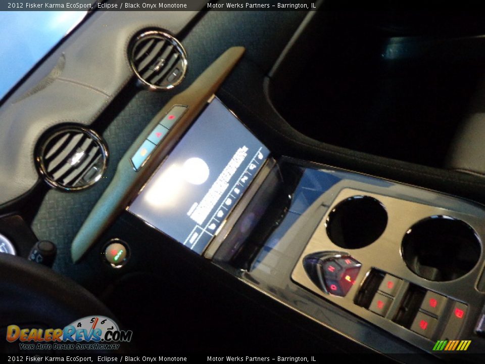 2012 Fisker Karma EcoSport Eclipse / Black Onyx Monotone Photo #14
