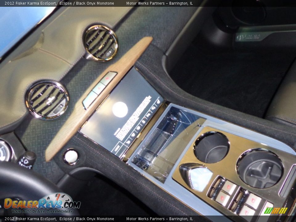 2012 Fisker Karma EcoSport Eclipse / Black Onyx Monotone Photo #15