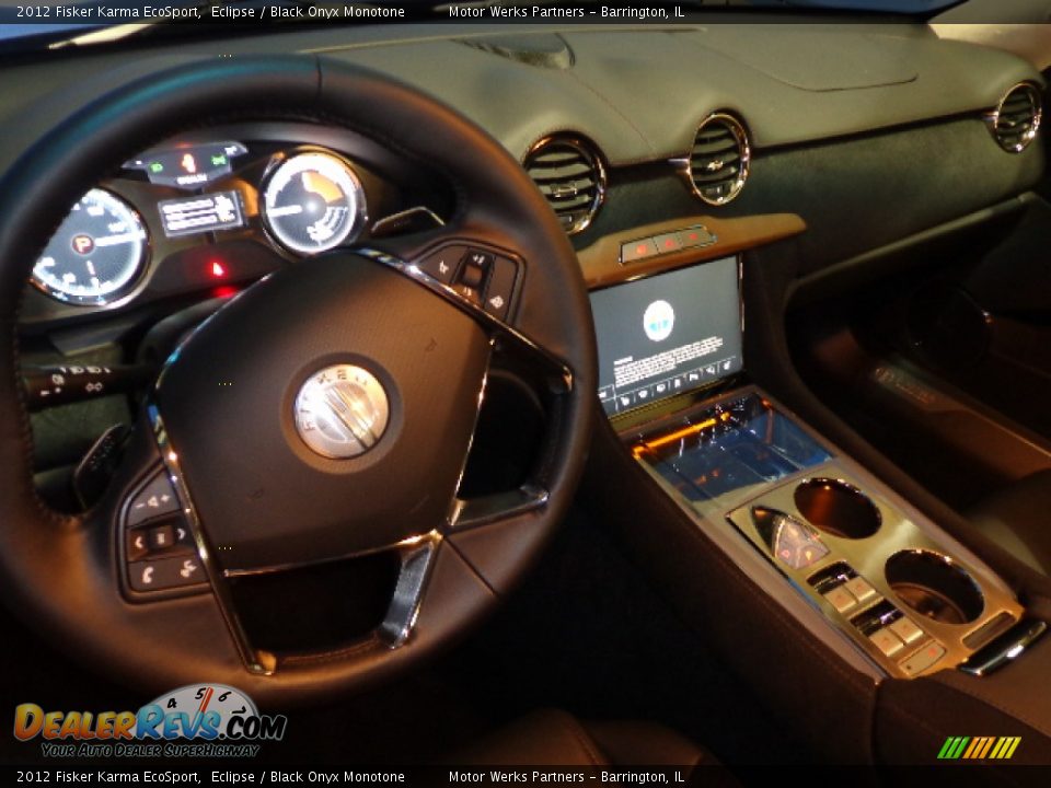 2012 Fisker Karma EcoSport Eclipse / Black Onyx Monotone Photo #18