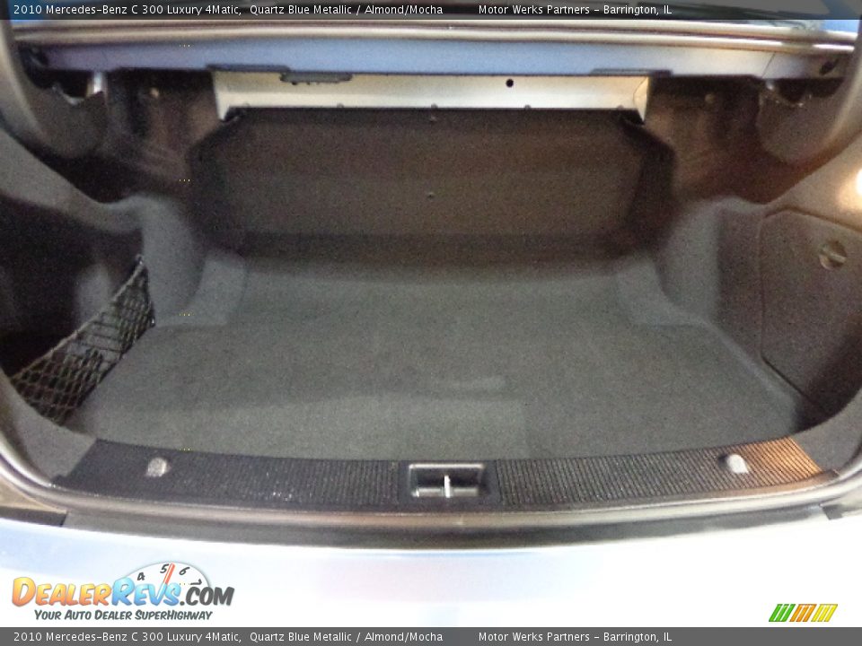 2010 Mercedes-Benz C 300 Luxury 4Matic Quartz Blue Metallic / Almond/Mocha Photo #22