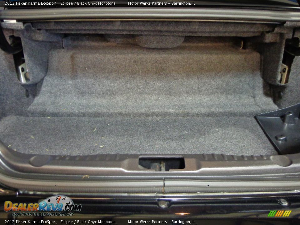 2012 Fisker Karma EcoSport Trunk Photo #23