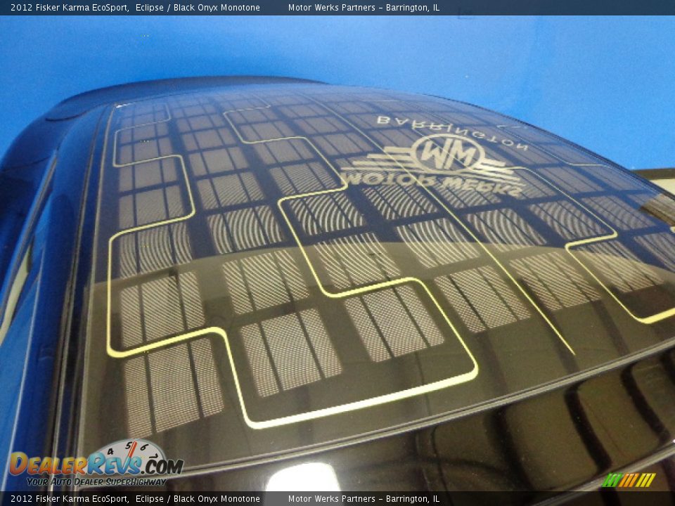 2012 Fisker Karma EcoSport Eclipse / Black Onyx Monotone Photo #25