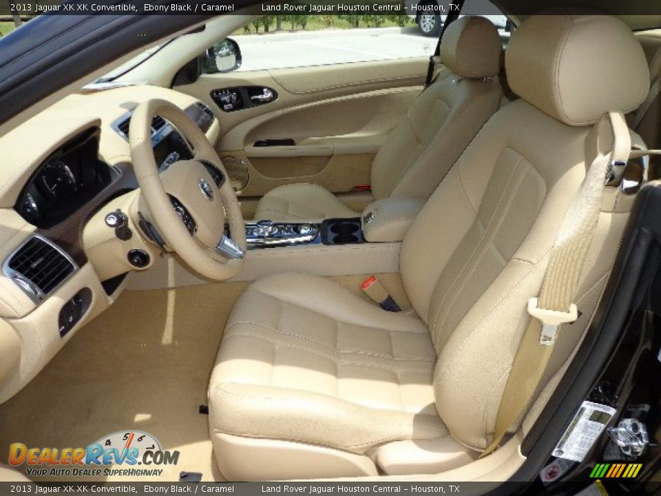 Caramel Interior - 2013 Jaguar XK XK Convertible Photo #2