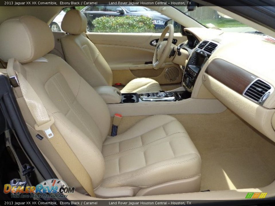 Front Seat of 2013 Jaguar XK XK Convertible Photo #4