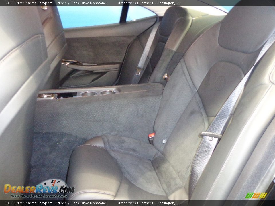 Rear Seat of 2012 Fisker Karma EcoSport Photo #31
