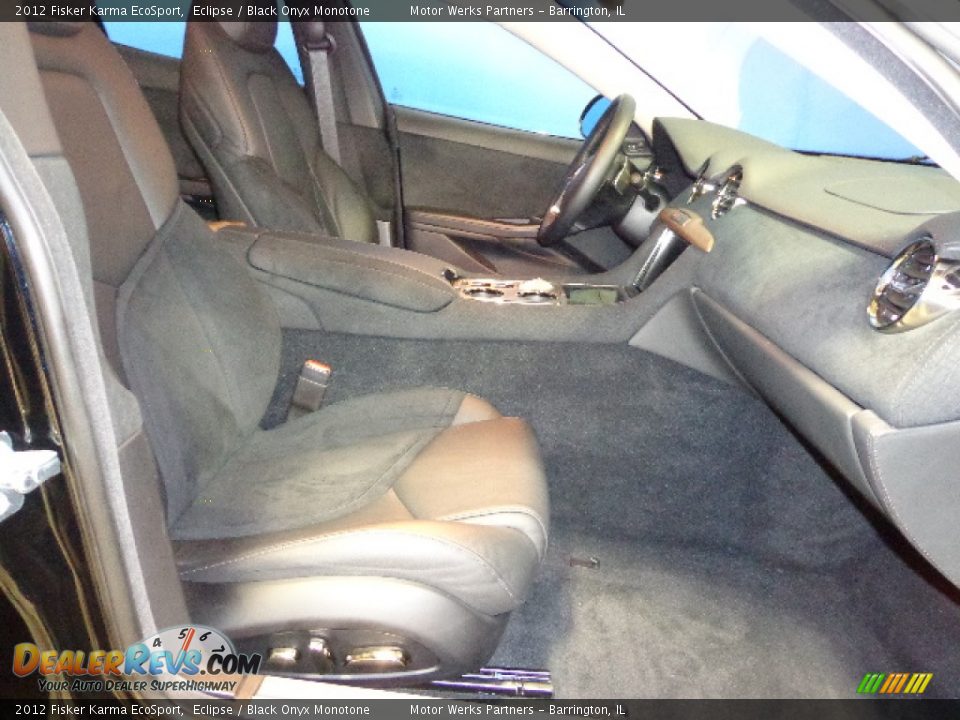 Black Onyx Monotone Interior - 2012 Fisker Karma EcoSport Photo #35