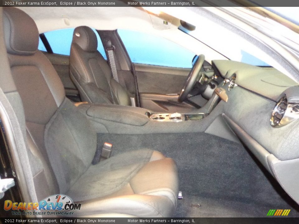 Black Onyx Monotone Interior - 2012 Fisker Karma EcoSport Photo #36