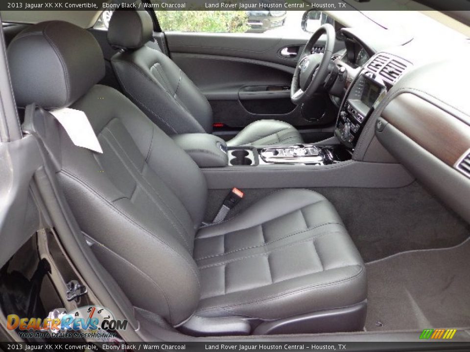 Front Seat of 2013 Jaguar XK XK Convertible Photo #4