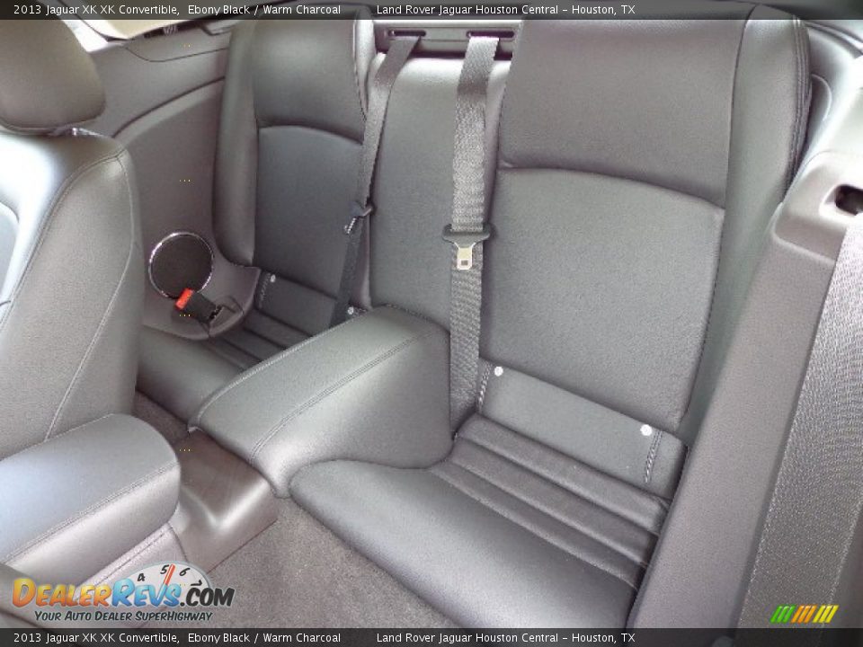 Rear Seat of 2013 Jaguar XK XK Convertible Photo #12