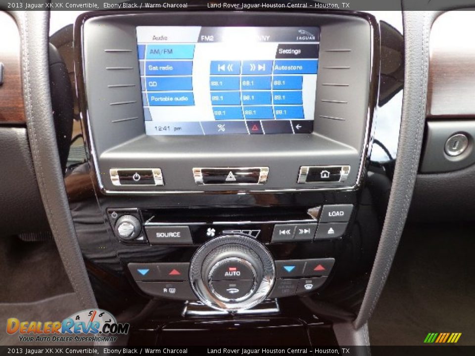 Controls of 2013 Jaguar XK XK Convertible Photo #13