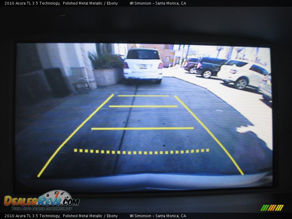 2010 Acura TL 3.5 Technology Polished Metal Metallic / Ebony Photo #15