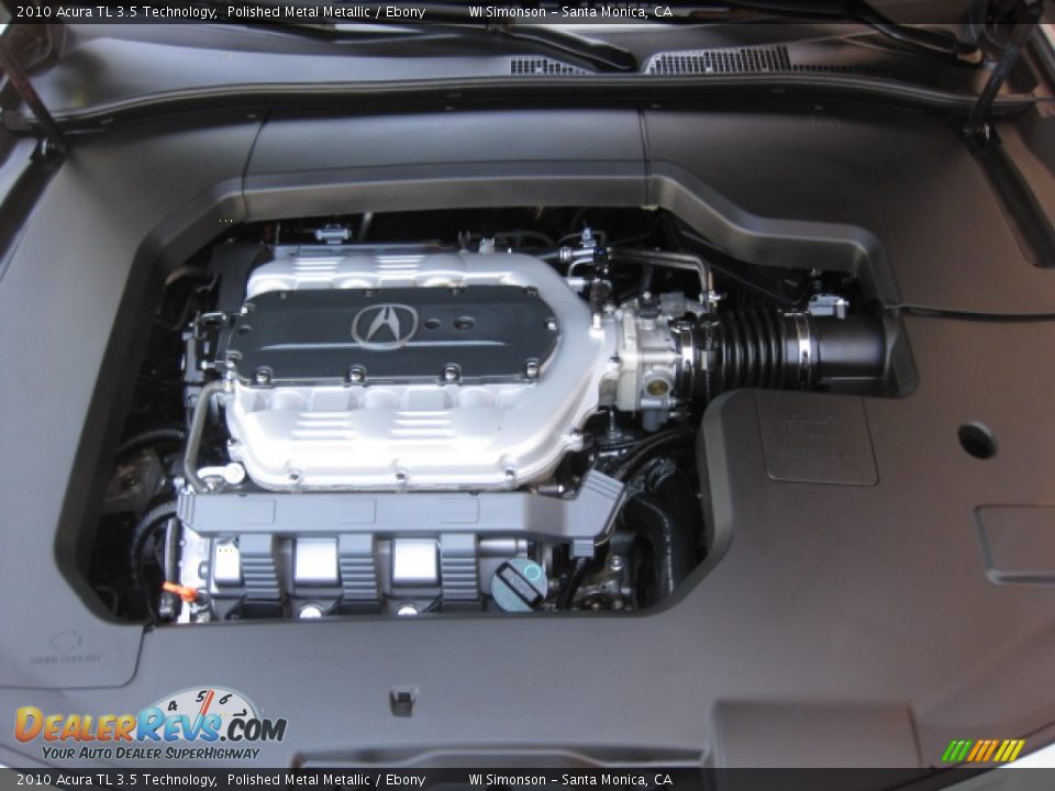 2010 Acura TL 3.5 Technology Polished Metal Metallic / Ebony Photo #22