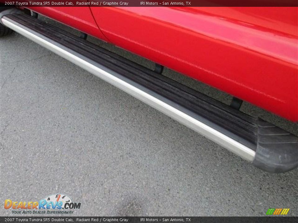 2007 Toyota Tundra SR5 Double Cab Radiant Red / Graphite Gray Photo #20