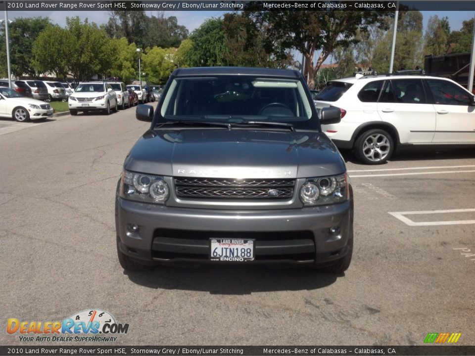 2010 Land Rover Range Rover Sport HSE Stornoway Grey / Ebony/Lunar Stitching Photo #1