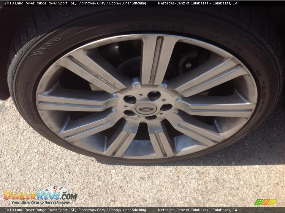 2010 Land Rover Range Rover Sport HSE Stornoway Grey / Ebony/Lunar Stitching Photo #4