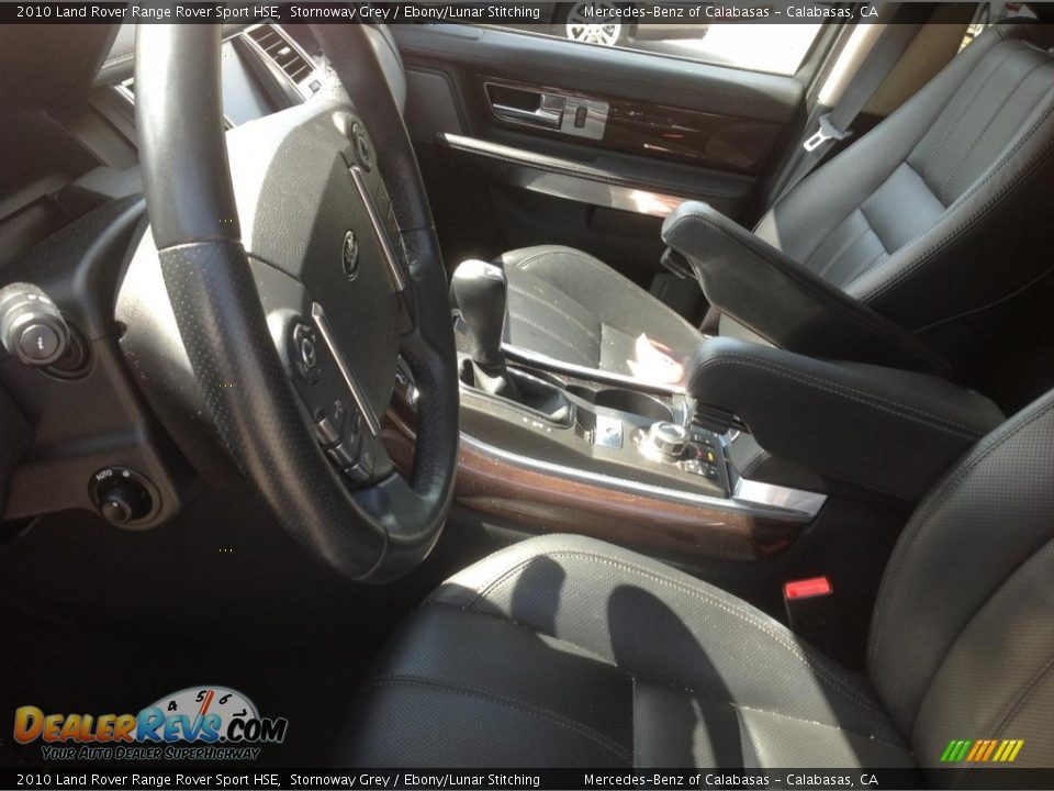 2010 Land Rover Range Rover Sport HSE Stornoway Grey / Ebony/Lunar Stitching Photo #6