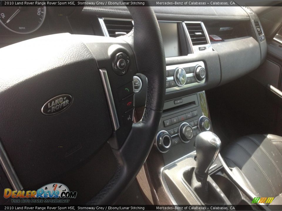 2010 Land Rover Range Rover Sport HSE Stornoway Grey / Ebony/Lunar Stitching Photo #7