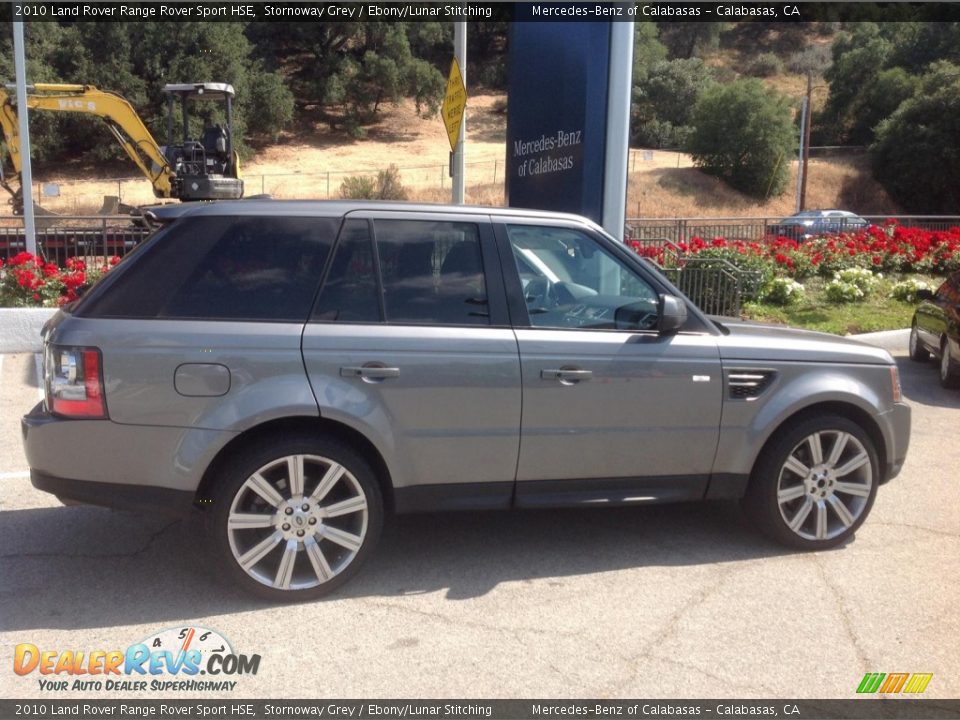 2010 Land Rover Range Rover Sport HSE Stornoway Grey / Ebony/Lunar Stitching Photo #9