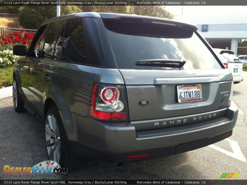 2010 Land Rover Range Rover Sport HSE Stornoway Grey / Ebony/Lunar Stitching Photo #10