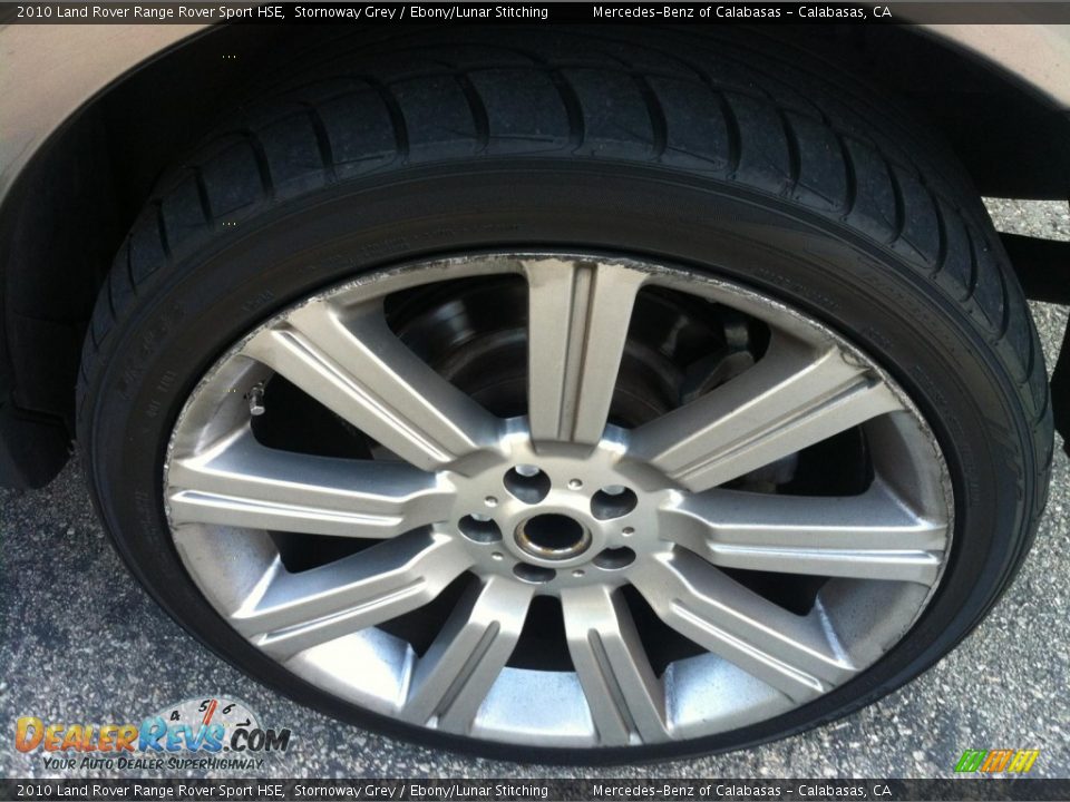 2010 Land Rover Range Rover Sport HSE Stornoway Grey / Ebony/Lunar Stitching Photo #11