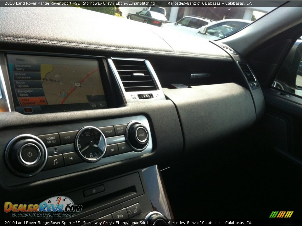 2010 Land Rover Range Rover Sport HSE Stornoway Grey / Ebony/Lunar Stitching Photo #17