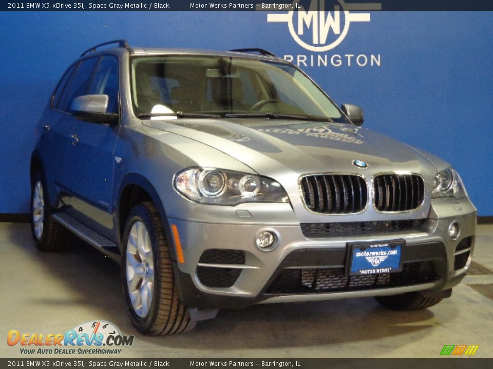 2011 BMW X5 xDrive 35i Space Gray Metallic / Black Photo #1