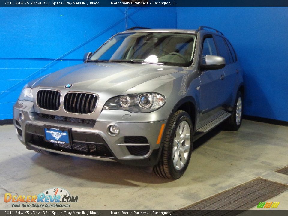 2011 BMW X5 xDrive 35i Space Gray Metallic / Black Photo #3