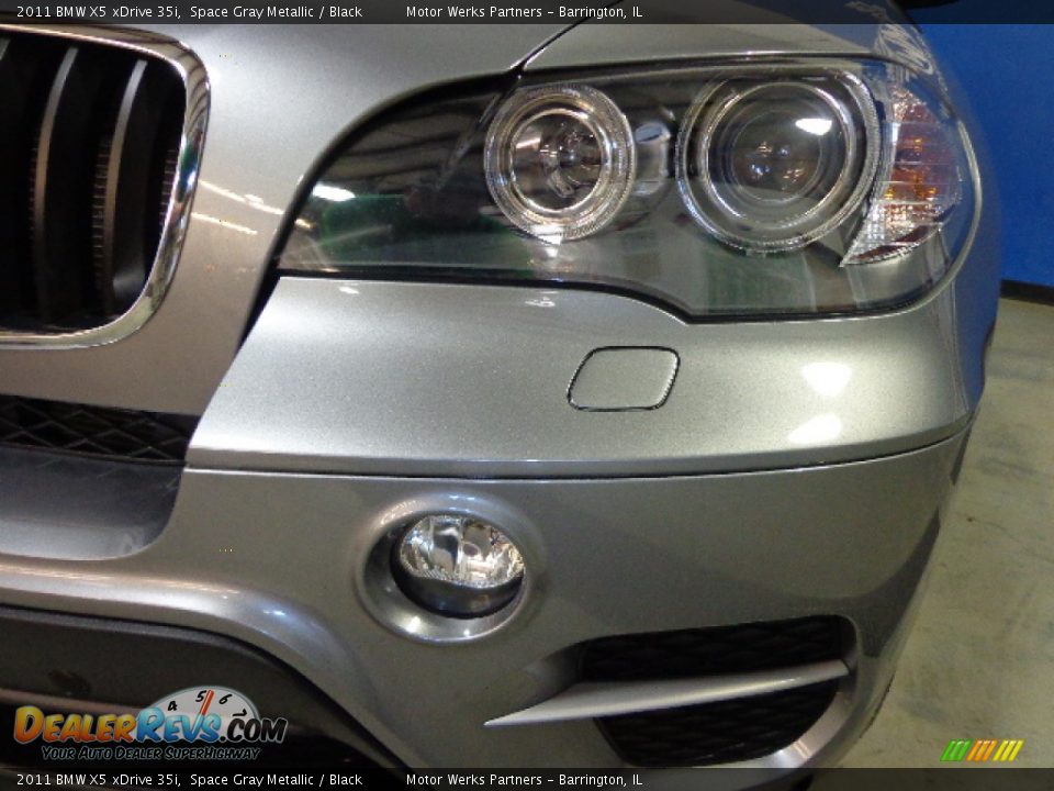 2011 BMW X5 xDrive 35i Space Gray Metallic / Black Photo #5