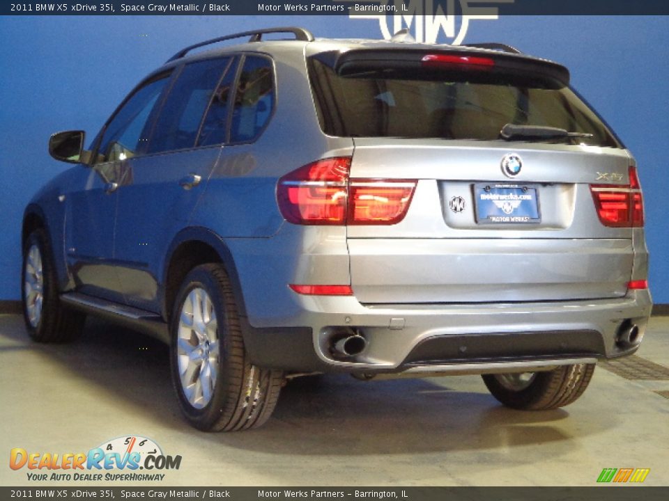 2011 BMW X5 xDrive 35i Space Gray Metallic / Black Photo #6