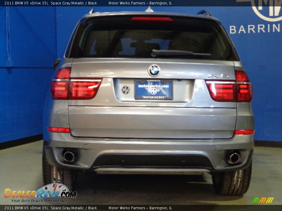2011 BMW X5 xDrive 35i Space Gray Metallic / Black Photo #7