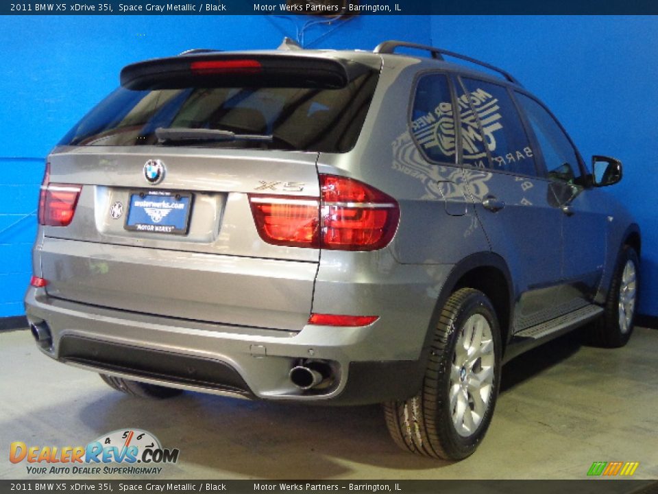 2011 BMW X5 xDrive 35i Space Gray Metallic / Black Photo #8