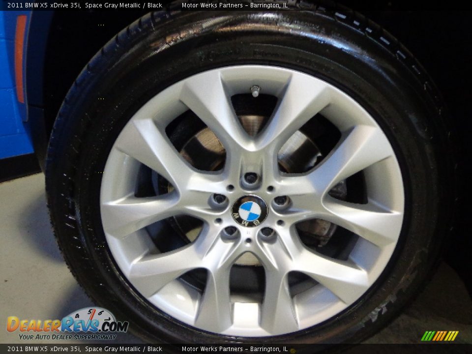 2011 BMW X5 xDrive 35i Space Gray Metallic / Black Photo #10
