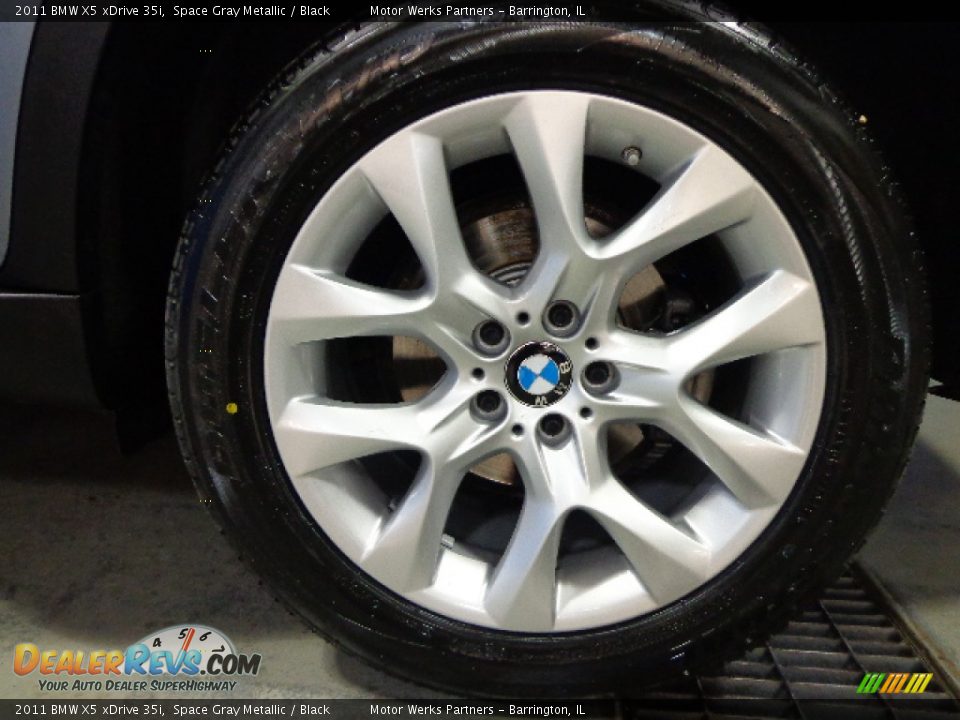 2011 BMW X5 xDrive 35i Space Gray Metallic / Black Photo #12