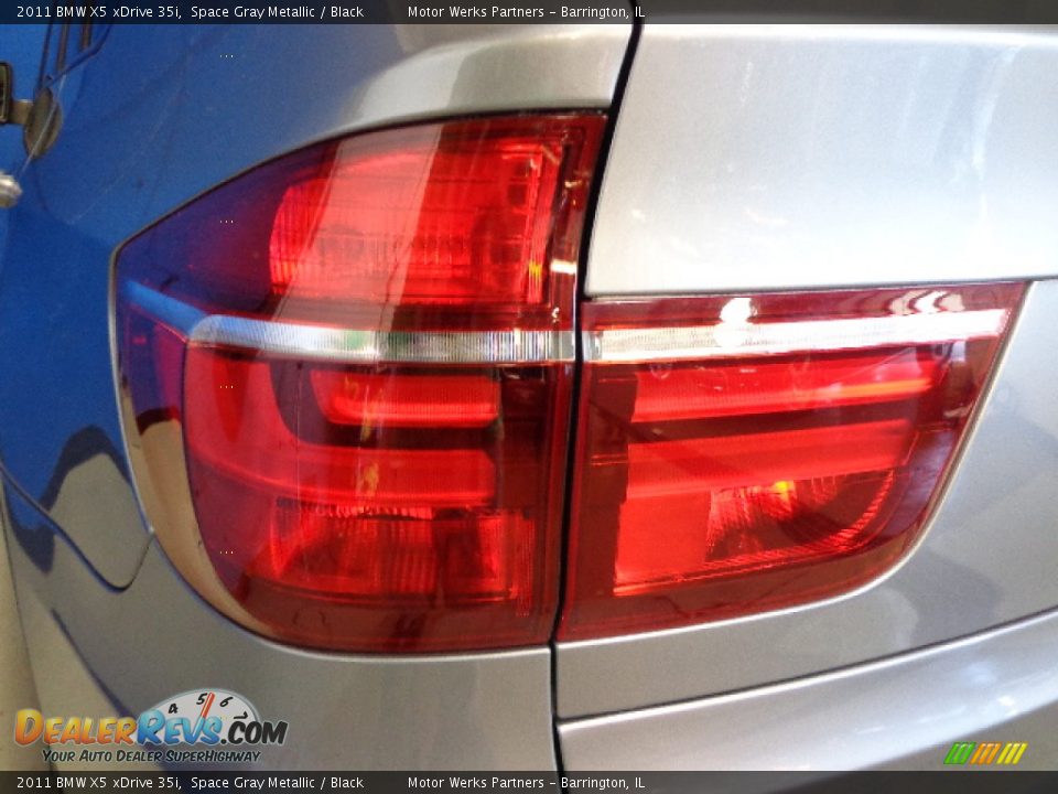 2011 BMW X5 xDrive 35i Space Gray Metallic / Black Photo #13